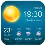 Logo of Local Weather Widget&Forecast android Application 