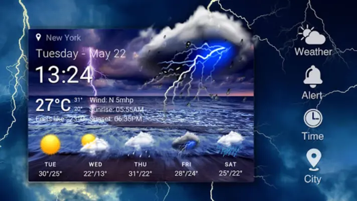 Local Weather Widget&Forecast android App screenshot 11