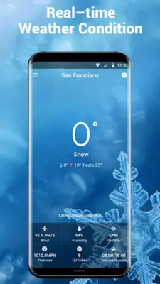 Local Weather Widget&Forecast android App screenshot 2