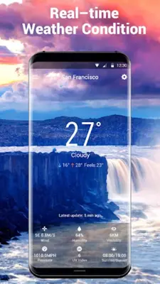 Local Weather Widget&Forecast android App screenshot 3